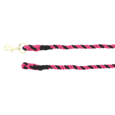 Algodão torcido longo Framboesa / preto Vermelho