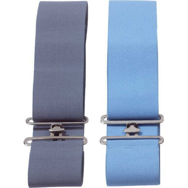 Cinta de cobertura elástica lisa Cinzento