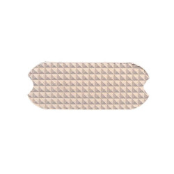 Solas brancas para estribos com lâminas Solas brancas para estribos com lâminas