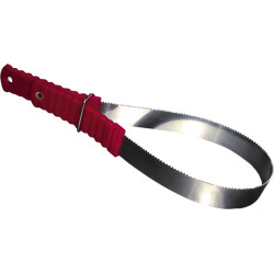 Raspadeira de suor inox lâmina lisa/serrilhada Raspadeira de suor inox lâmina lisa/serrilhada