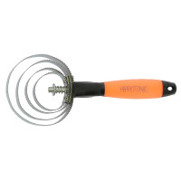 Escova metálica redonda Hippo-Tonic Gel Laranja néon