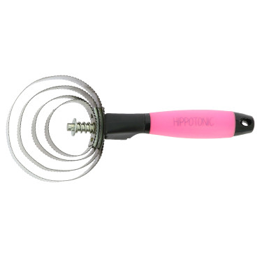 Escova metálica redonda Hippo-Tonic Gel Fúcsia neon Rosa Escova metálica redonda Hippo-Tonic Gel Fúcsia neon Rosa