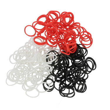 Elásticos para crina