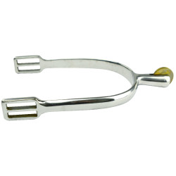 Esporas Feeling Prince de Galles inox com roldana lisa