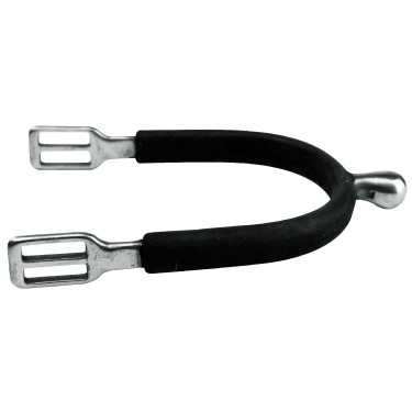 Esporas Feeling Polo inox revestidas de borracha