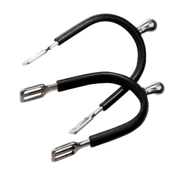 Esporas Feeling Polo inox revestidas de borracha