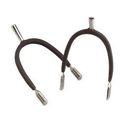 Esporas Feeling Prince de Galles inox revestidas de borracha Esporas Feeling Prince de Galles inox revestidas de borracha