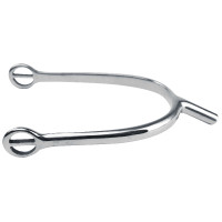 Esporas Feeling Prince de Galles compensadas com passadores arredondados em inox