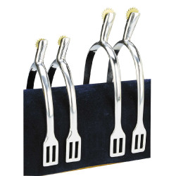 Esporas Feeling inox com roldana Esporas Feeling inox com roldana