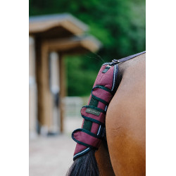 Protetor de cauda Equithème Tyrex 1200D Bordéus Bordô Protetor de cauda Equithème Tyrex 1200D Bordéus Bordô