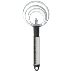 Raspadeira metálica redonda Hippo-Tonic Glossy