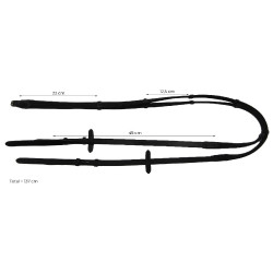 Rendas Supergrip grossas Eric Thomas Pro Preto