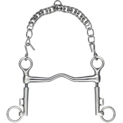 Mors Saumur Feeling com bomba hastes curtas inox acetinado Mors Saumur Feeling com bomba hastes curtas inox acetinado