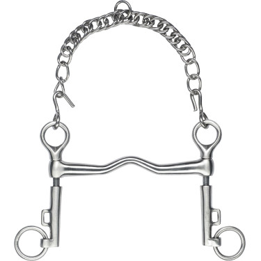 Mors Saumur Feeling com bomba hastes curtas inox acetinado Mors Saumur Feeling com bomba hastes curtas inox acetinado