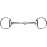 Mors oliva de bridão Feeling inox acetinado