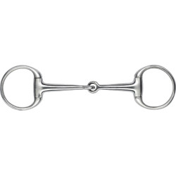 Mors oliva de bridão Feeling inox acetinado