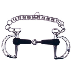 Freio espanhol Feeling com passadores de borracha quebrados