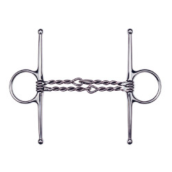 Mors agulha Feeling dupla embocadura torcida Mors agulha Feeling dupla embocadura torcida