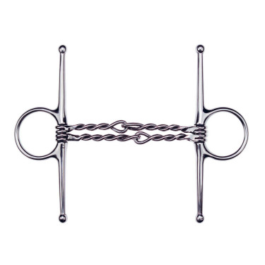 Mors agulha Feeling dupla embocadura torcida Mors agulha Feeling dupla embocadura torcida