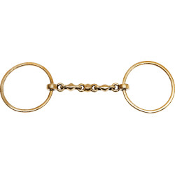 Mors 2 grandes argolas Feeling Waterford maillechort