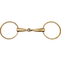 Mors 2 grandes argolas Feeling maillechort canos grossos