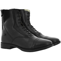 Botas Equithème Confort extrême com atacadores Preto