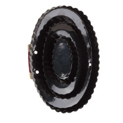 Raspadeira oval metálica