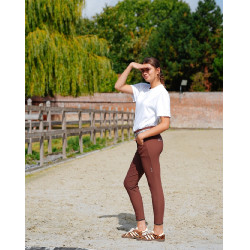 Calça GEM Cooper feminina Chocolate Castanho