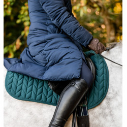 Casaco comprido acolchoado Horseware Verve para mulher Marinho Azul-marinho