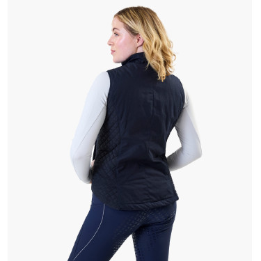 Colete sem mangas Horseware Newmarket feminino Marinho Azul-marinho