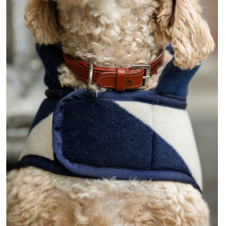 Manta polar Horseware Newmarket para cão Marine witney Azul-marinho Manta polar Horseware Newmarket para cão Marine witney Azul-marinho