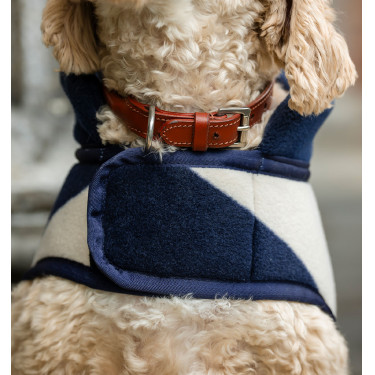 Manta polar Horseware Newmarket para cão Marine witney Azul-marinho Manta polar Horseware Newmarket para cão Marine witney Azul-marinho