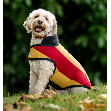 Manta polar Horseware Newmarket para cão Ouro branco