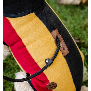 Manta polar Horseware Newmarket para cão Ouro branco