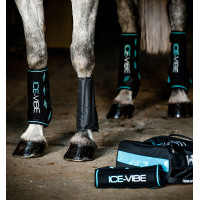 Guêtres Horseware Ice-Vibe Preto / aqua