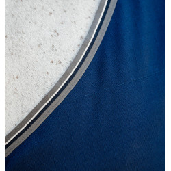 Cobertura de box Horseware Rambo forro de microfibra Marinho / tempestade / cinza prateado Azul-marinho