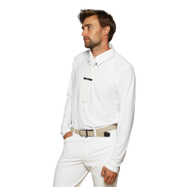 Polo de competição GEM Homem Branco