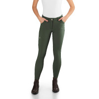Calças Ego7 Jumping PT mulher Caqui Kaki