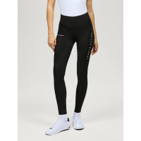 Legging Tommy Hilfiger Equestrian Elmira feminino full grip Fóssil Castanho Legging Tommy Hilfiger Equestrian Elmira feminino full grip Fóssil Castanho