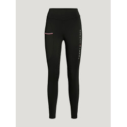 Legging Tommy Hilfiger Equestrian Elmira feminino full grip Preto Legging Tommy Hilfiger Equestrian Elmira feminino full grip Preto