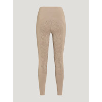 Legging Tommy Hilfiger Equestrian Elmira feminino full grip Bege Legging Tommy Hilfiger Equestrian Elmira feminino full grip Bege