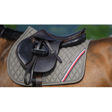 Tapete de CSO Tommy Hilfiger Equestrian Stanford Cinza Azul-marinho