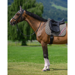 Manta de treino Tommy Hilfiger Equestrian Stanford Cinza Azul-marinho