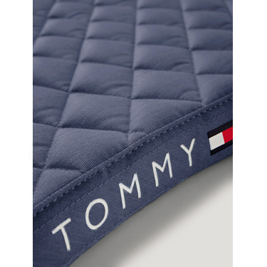 Manta de treino Tommy Hilfiger Equestrian Stanford Índigo desbotado Azul Manta de treino Tommy Hilfiger Equestrian Stanford Índigo desbotado Azul
