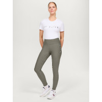 Legging Tommy Hilfiger Equestrian Devon full grip feminino Cinza Azul-marinho
