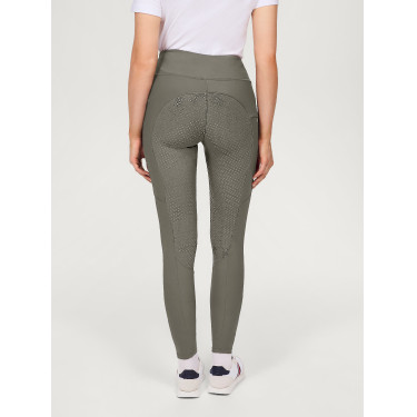 Legging Tommy Hilfiger Equestrian Devon full grip feminino Cinza Azul-marinho