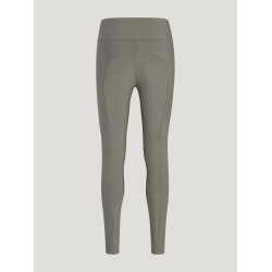 Legging Tommy Hilfiger Equestrian Devon full grip feminino Cinza Azul-marinho