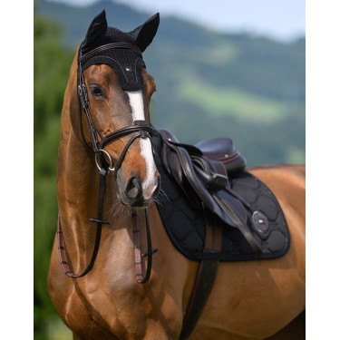 Manta de salto Tommy Hilfiger Equestrian Liberty Preto Manta de salto Tommy Hilfiger Equestrian Liberty Preto