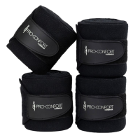 Conjunto de 4 ligaduras de descanso ProConfort Pim Preto