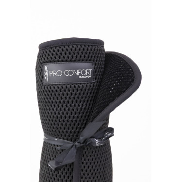 Conjunto de 2 subbandagens em malha 3D veludo ProConfort Pilmo Preto